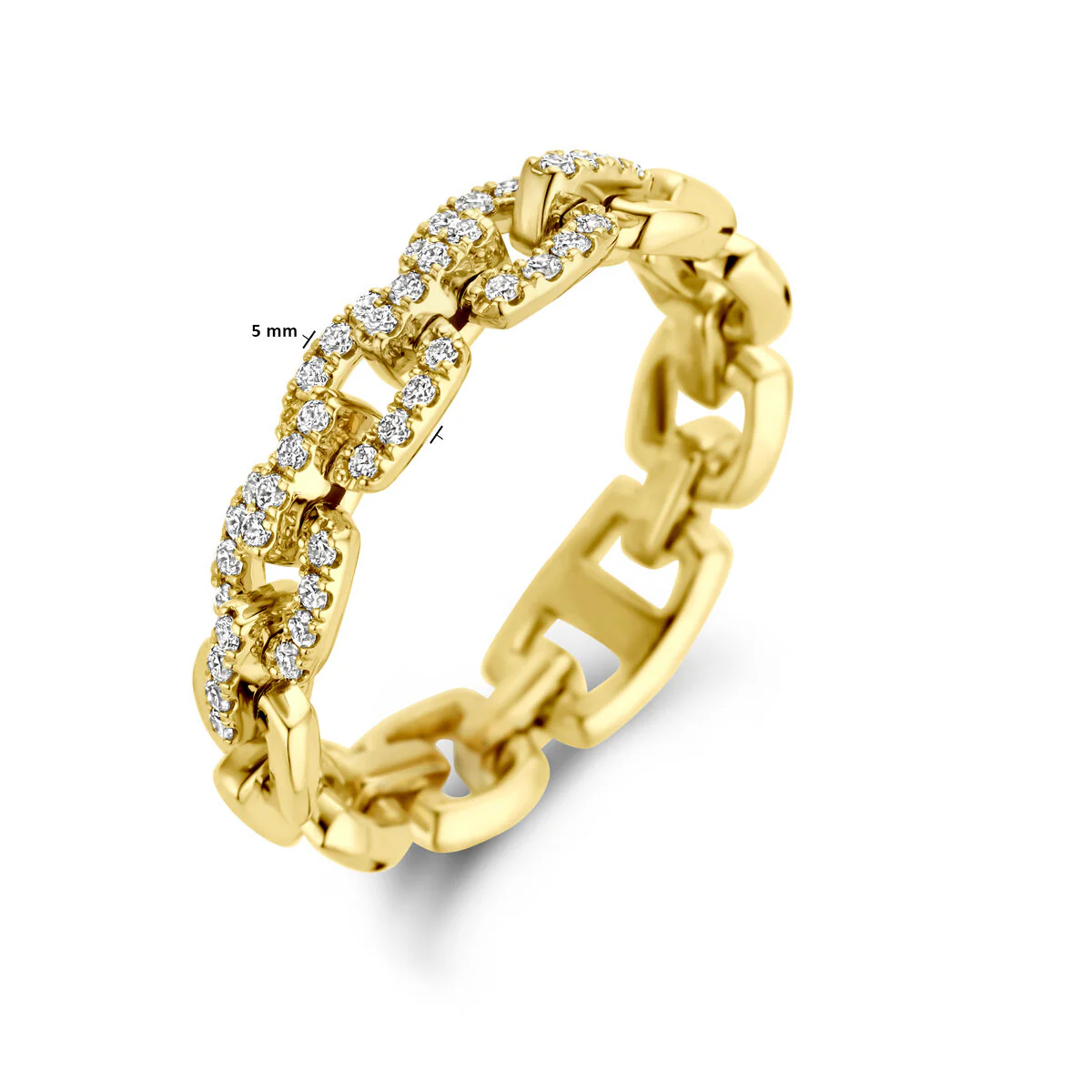 Diamond Chain Ring - Afbeelding 4