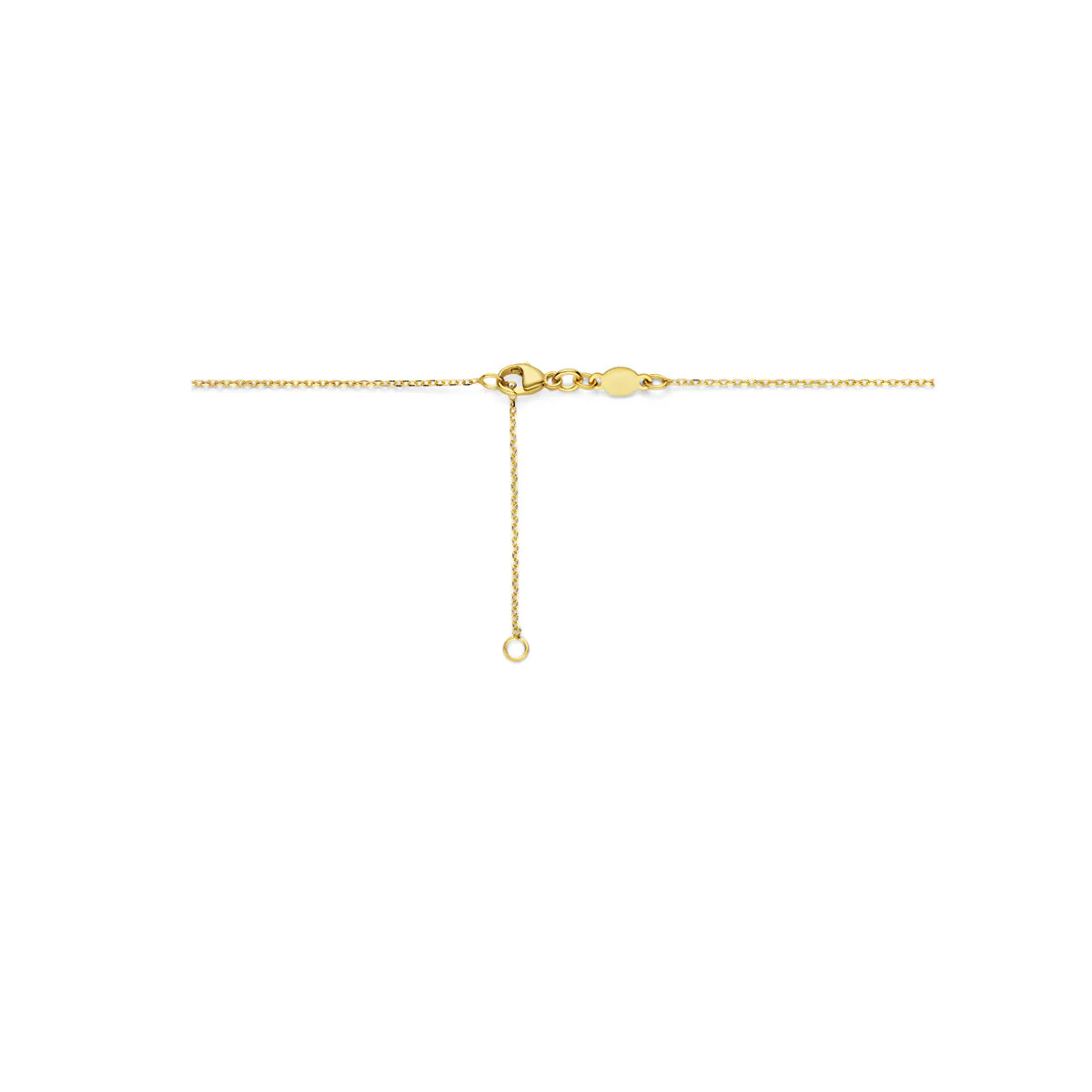 Love Script Necklace 14k goud Amoro Jewellery