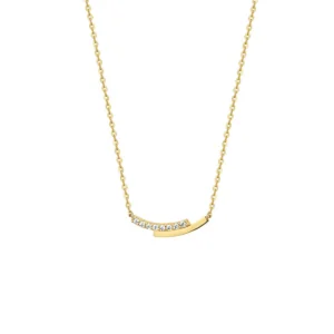 Radiance Necklace 14k goud