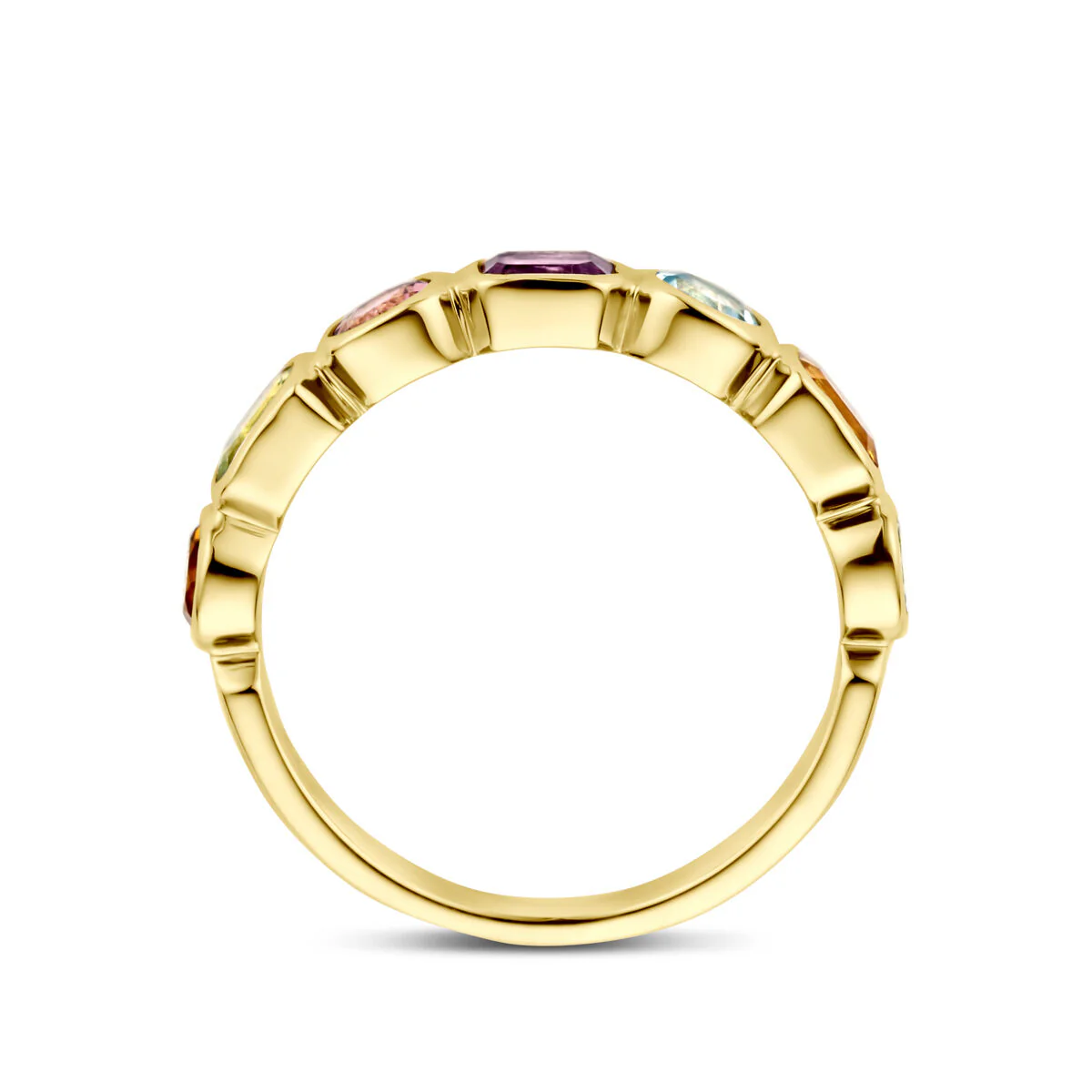Twilight Stones Ring 14k goud