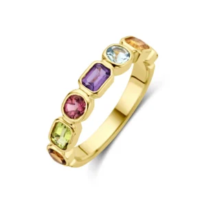 Twilight Stones Ring 14k goud