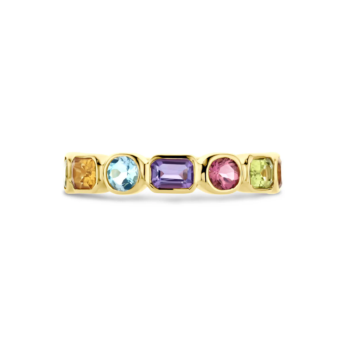 Twilight Stones Ring 14k goud