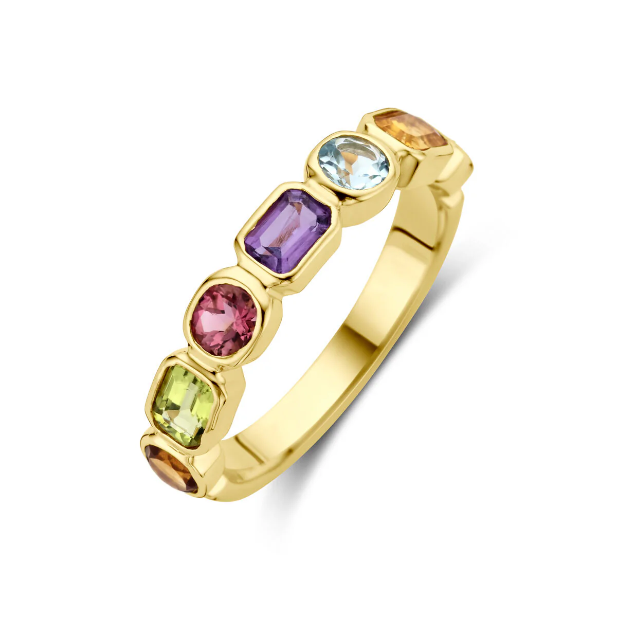 Twilight Stones Ring 14k goud