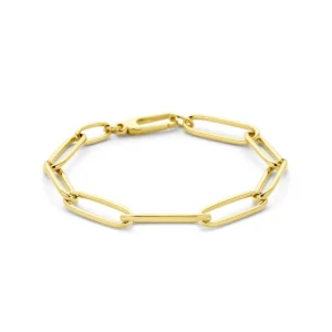Paperclip Bracelet 14k goud Amoro Jewellery