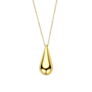 Teardrop Necklace Verguld Zilver