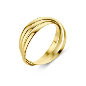 Threefold Ring 14k goud